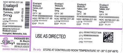 Enalapril 60760 227 30